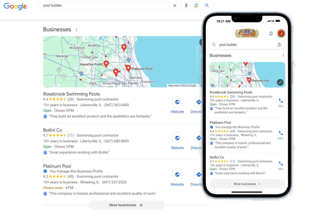 seo google maps